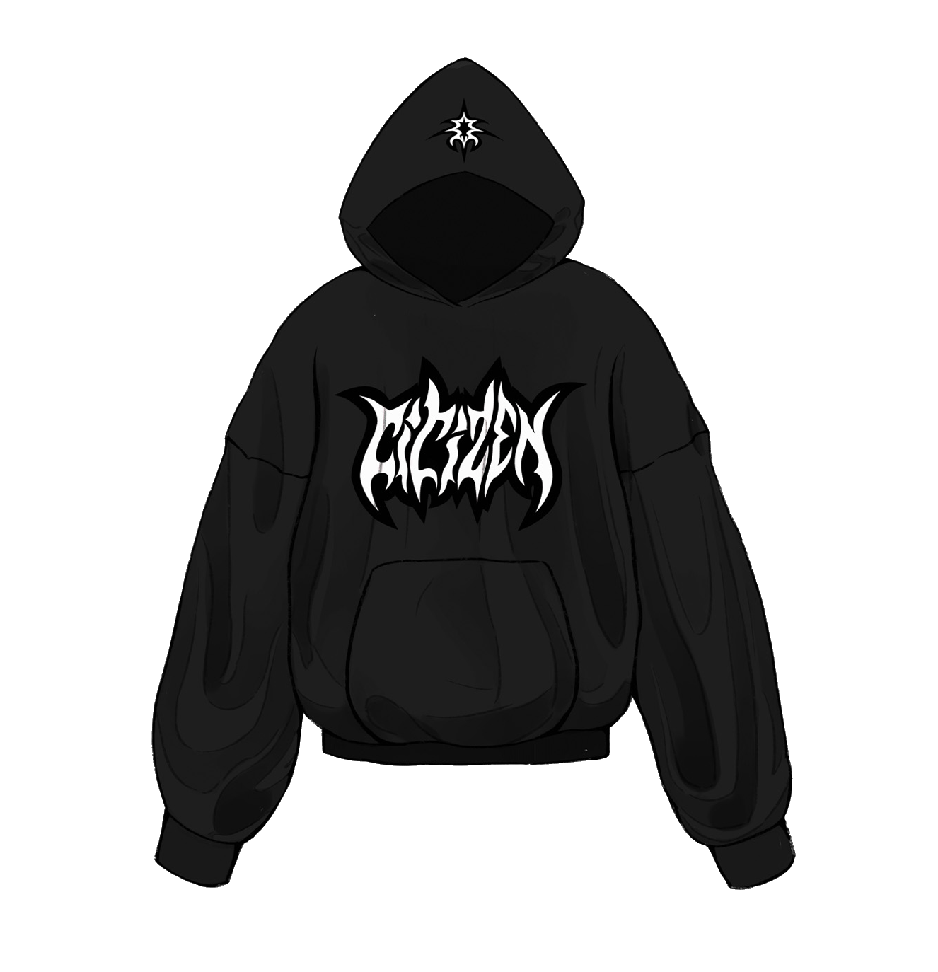 CITIZEN BLACK HOODIE