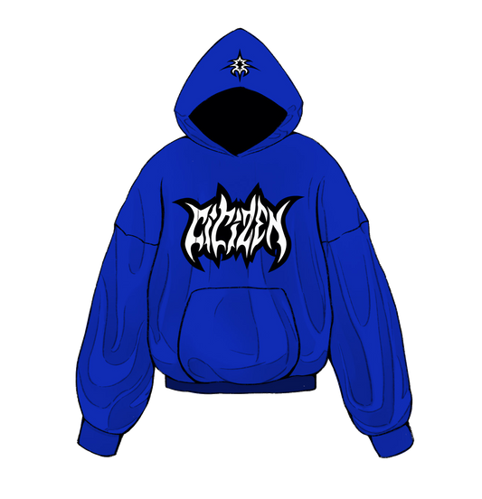 CITIZEN   BLUE HOODIE