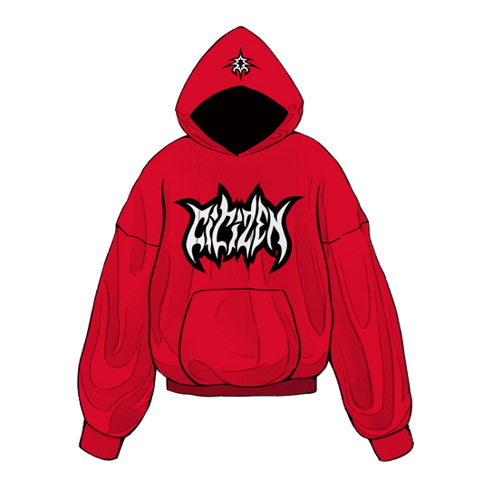 CITIZEN RED HOODIE