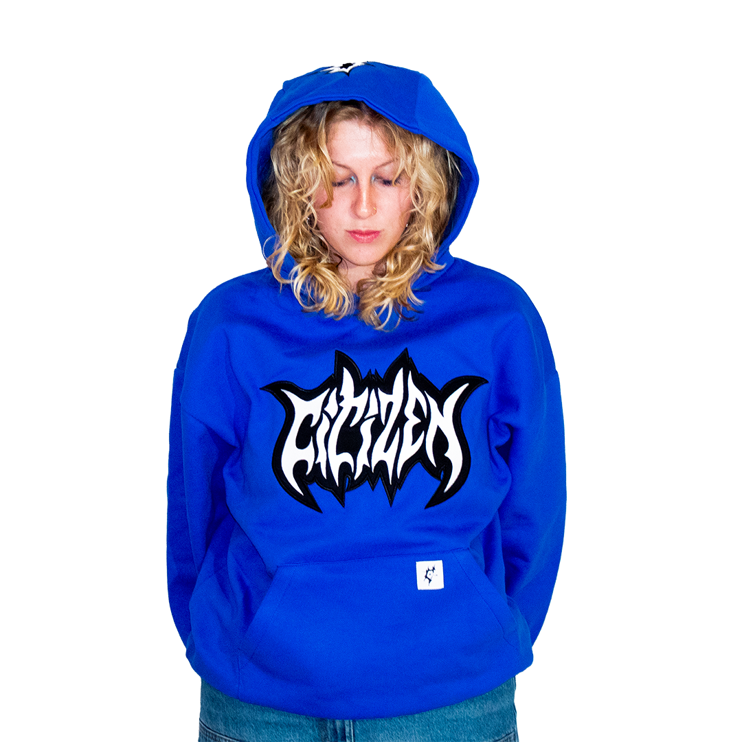 CITIZEN   BLUE HOODIE