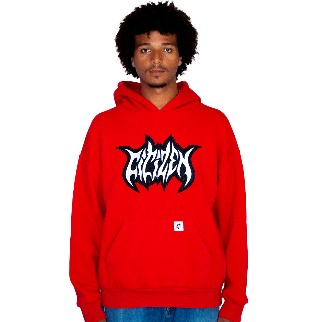 CITIZEN RED HOODIE